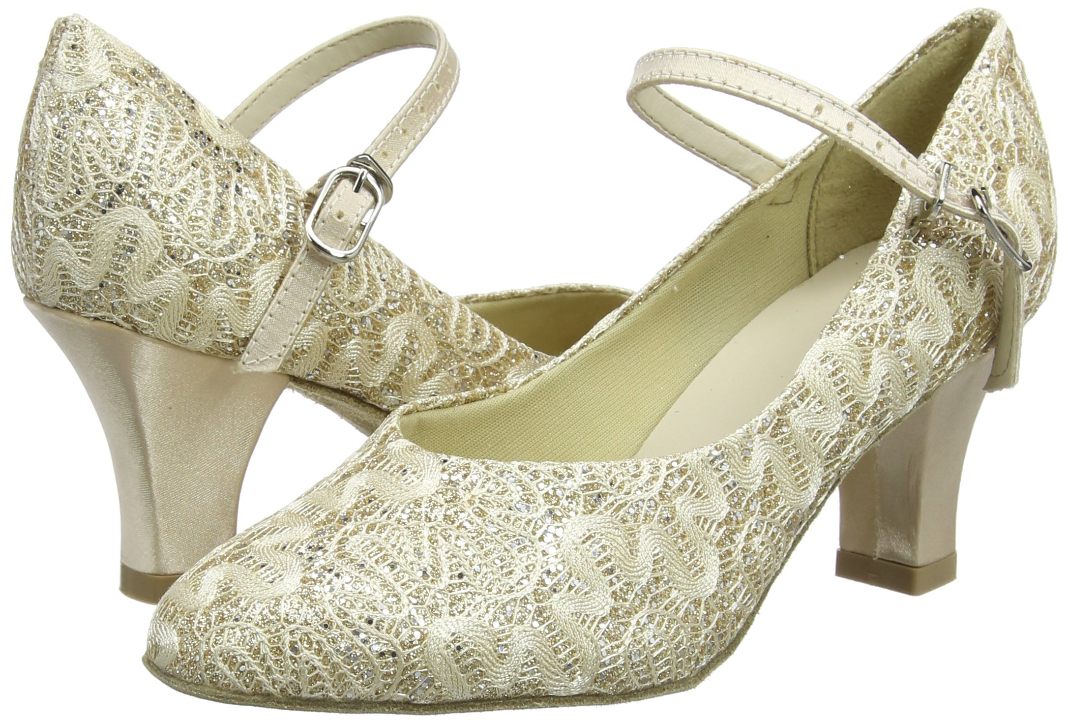 Best Women's Ballroom & Latin Dance Shoes - Size 22 EU - Perfect for Salsa, Tango & Competitive Dancing