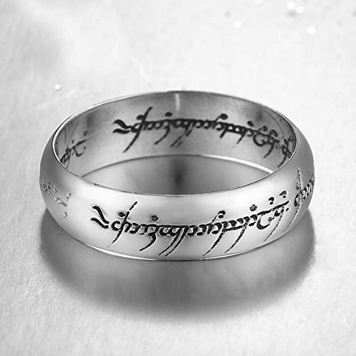 The Lord of the Rings 925 Sterling Silver Jewelry Collection - Rings, Necklaces & Bracelets for Fantasy Fans & Collectors