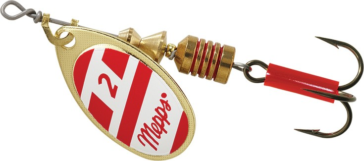 Aglia Spinner #2 Plain Treble Hook - High-Quality Fishing Lures for Bass, Trout & Saltwater | Perfect for Freshwater & Saltwater Fishing Adventures