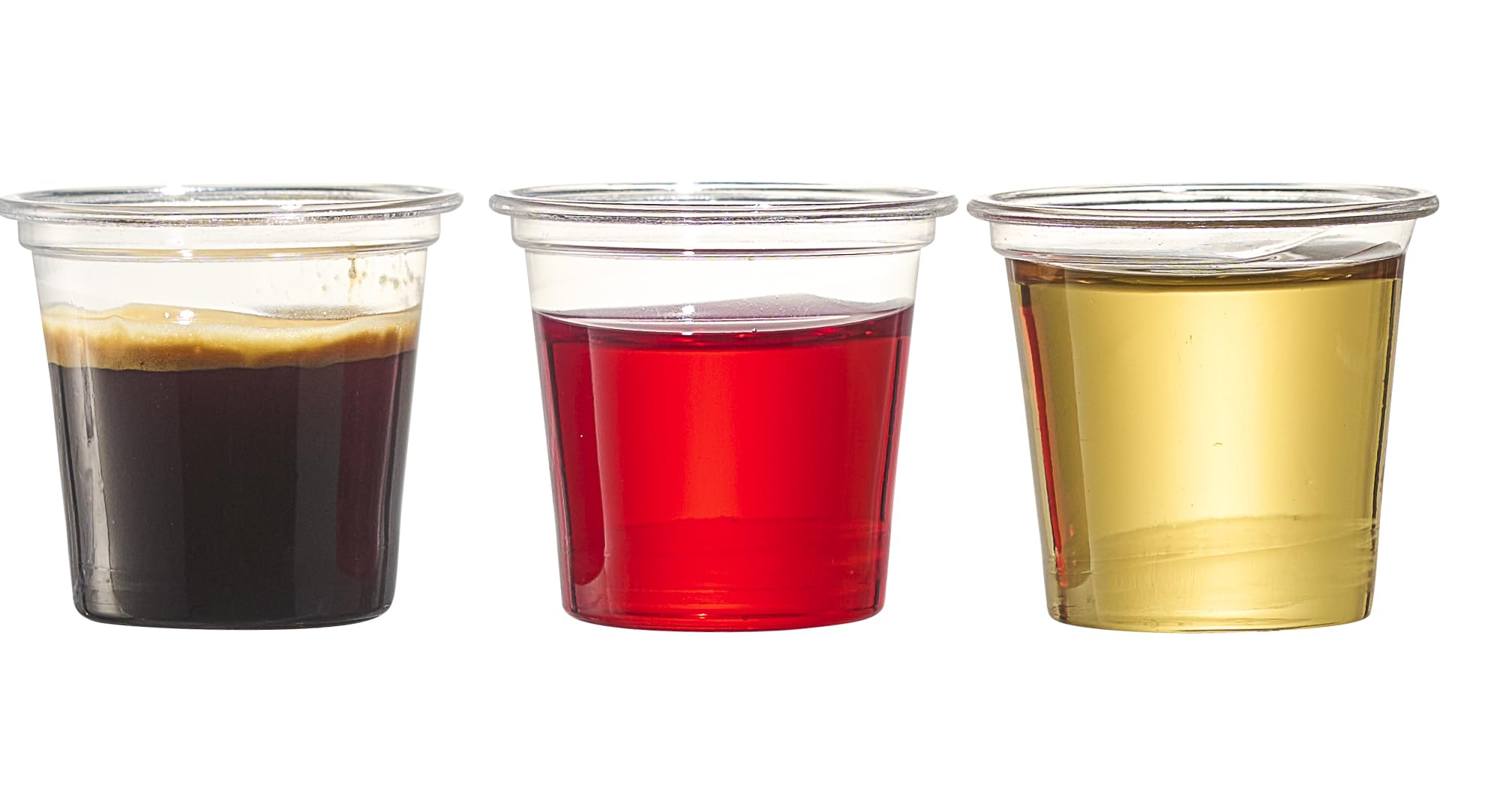400 Pack Clear Plastic Shot Glasses 1 Ounce (1OZ) - Bulk Disposable Mini Cups for Parties, Events, Bars & Sampling - Perfect for Cocktails, Tastings, and Small Portion Serving