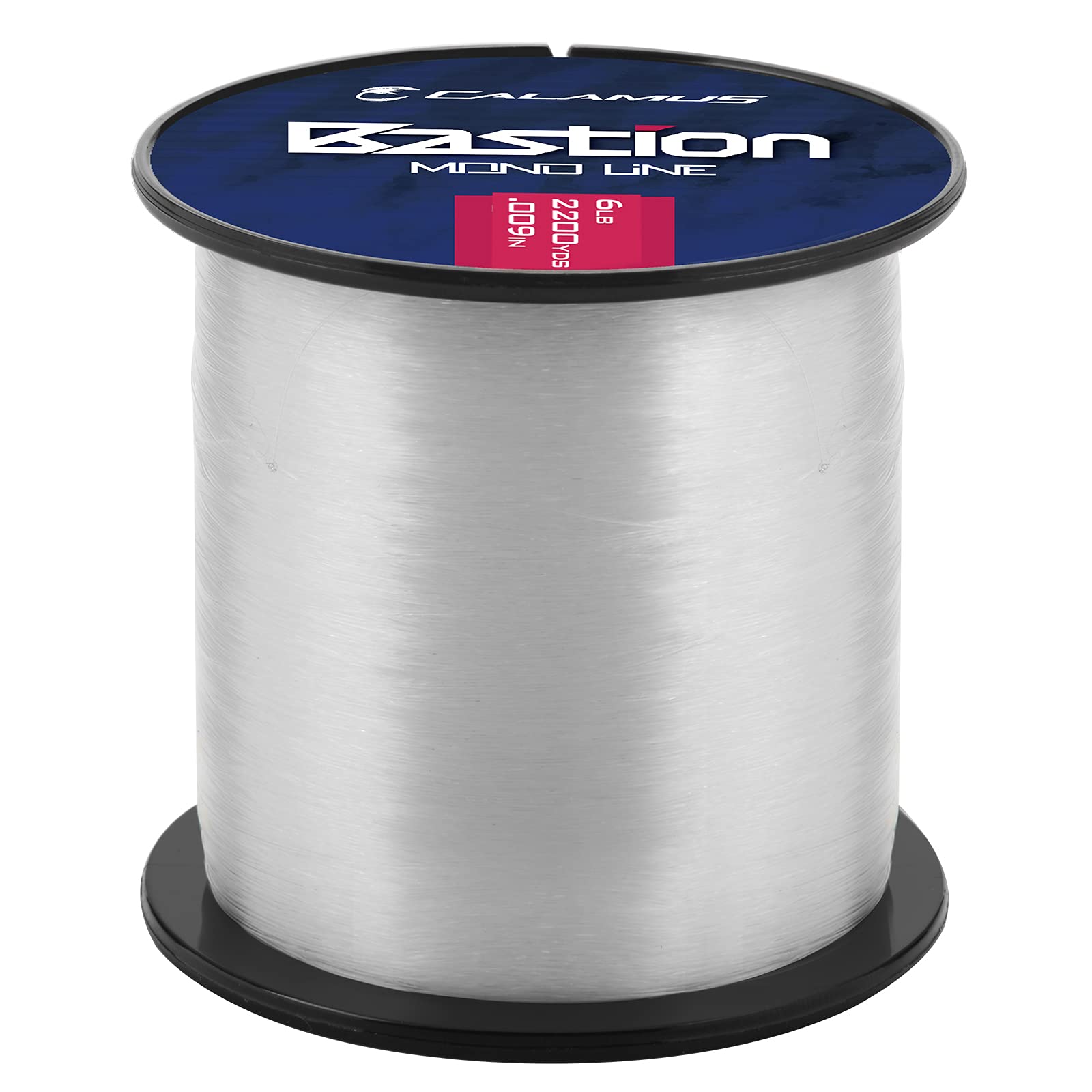 **Calamus Bastion Monofilament Fishing Line - Strong, Abrasion-Resistant Nylon Fishing Line for Freshwater & Saltwater - Ideal for Bass, Trout, and Offshore Fishing**