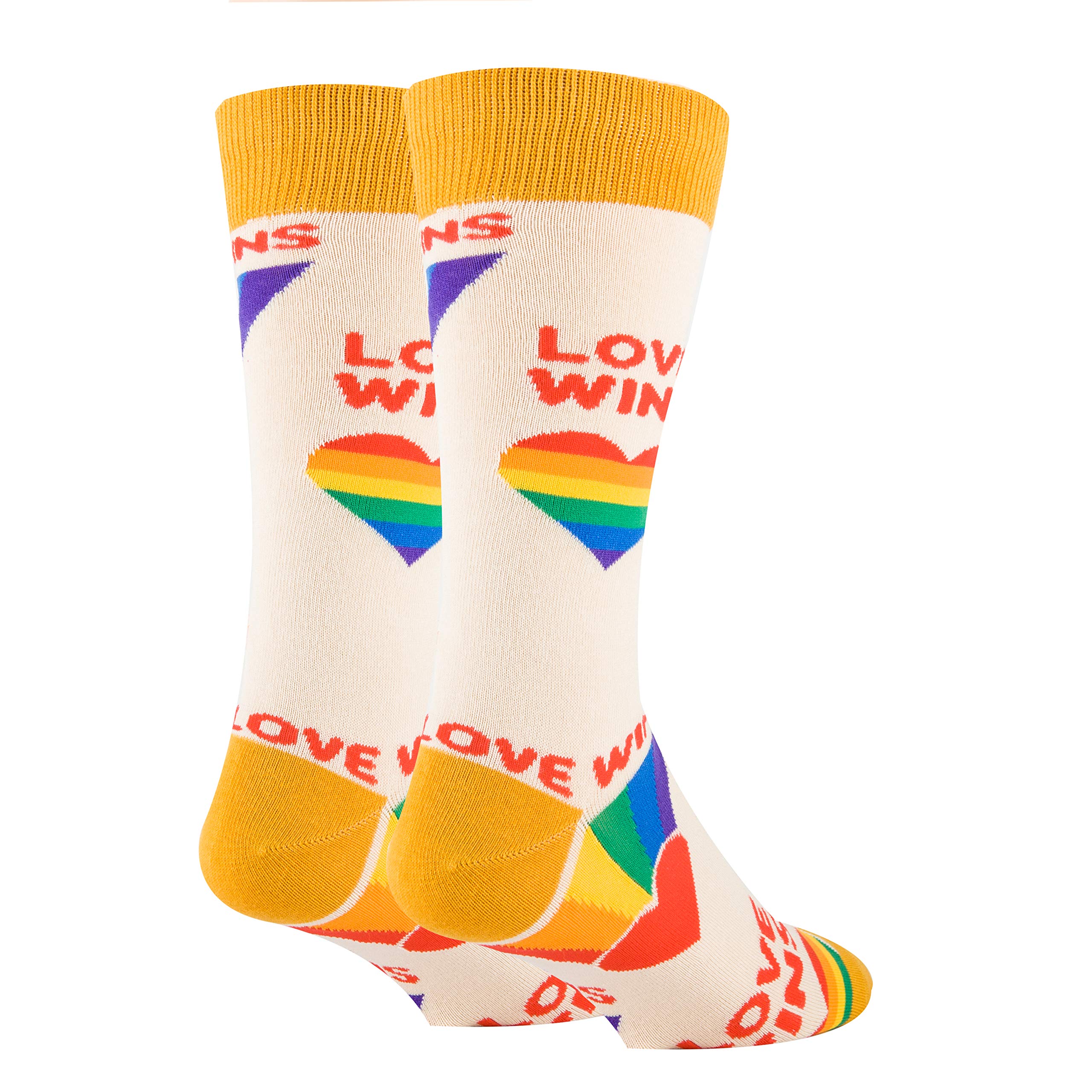 Funny Men's Novelty Crew Socks - Positive, Crazy & Cool Socks for Gifts, Parties & Everyday Wear | Oooh Yeah Socks Collection