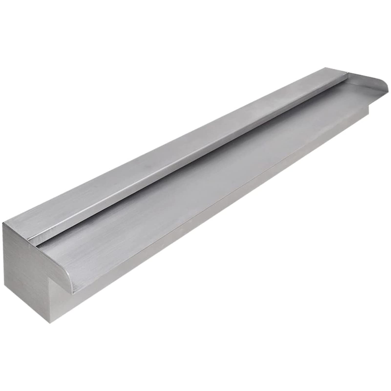 Stainless Steel Rectangular Pool Fountain - 35.4