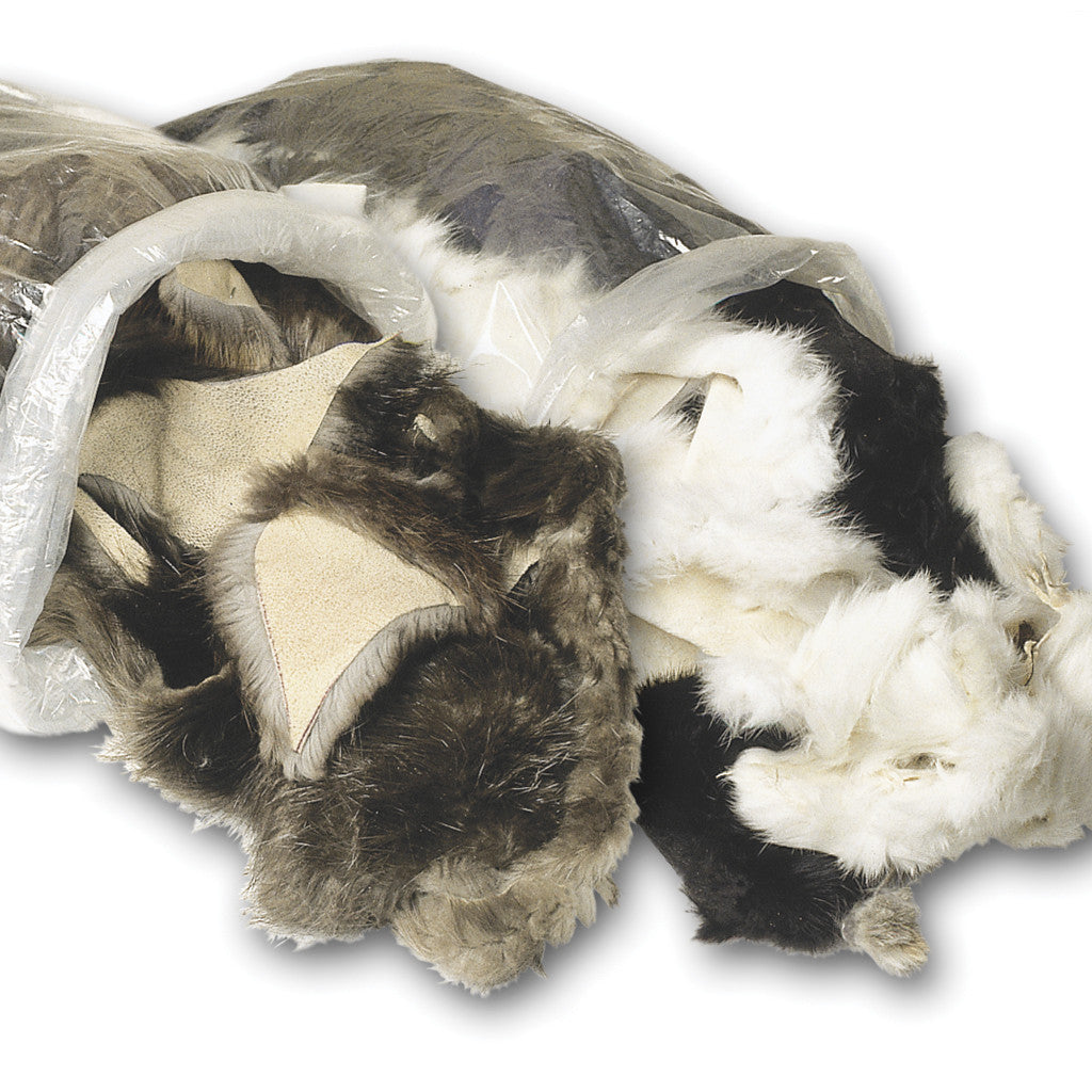 Premium Raccoon Fur Pieces for Crafts, Fashion & DIY Projects - Soft, Durable & Versatile for Hats, Coats & Home Decor