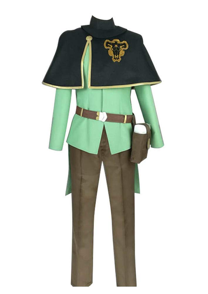 Finral Roulacase Black Clover Knight Cosplay Costume S002 - Perfect for Anime Conventions, Halloween, and Cosplay Events