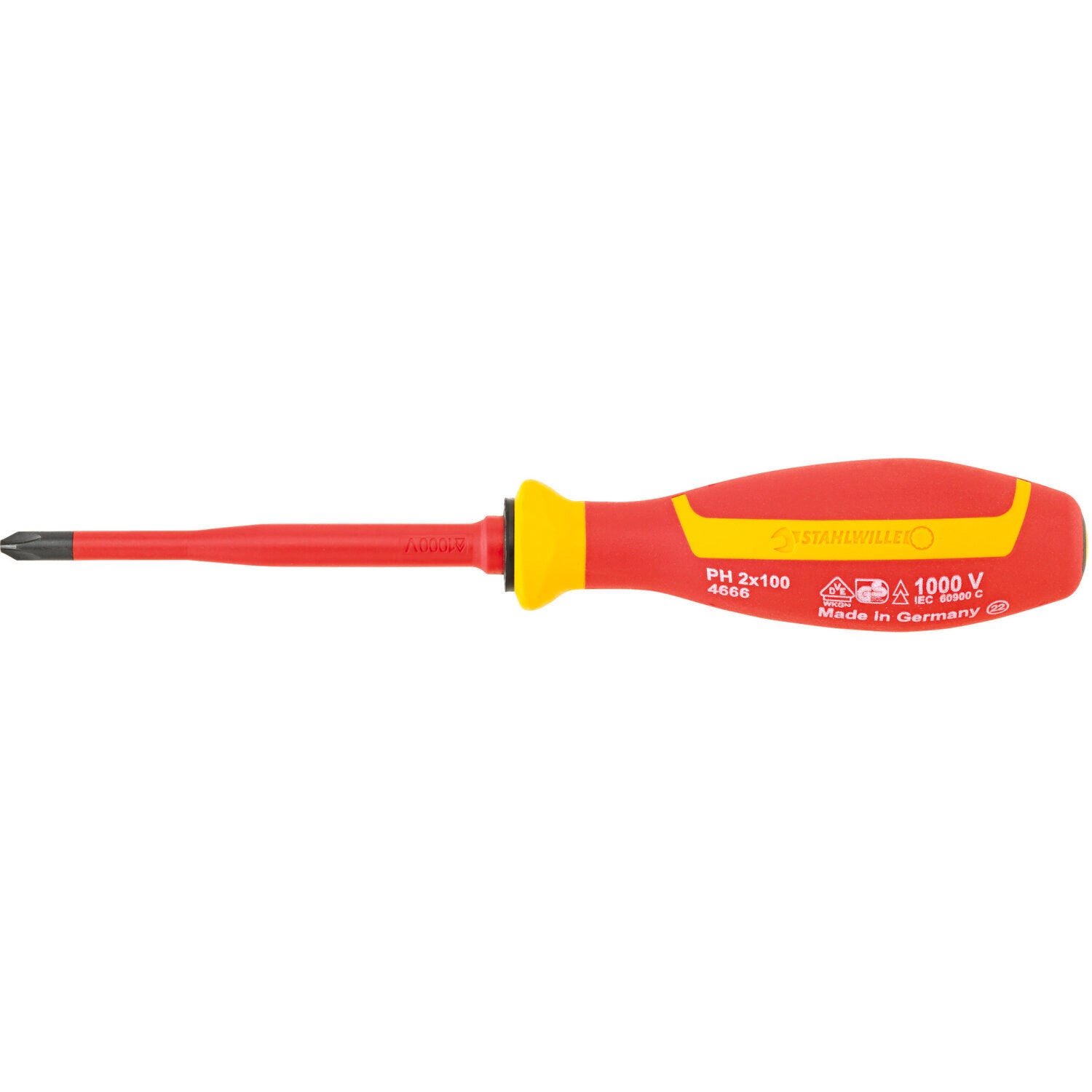 Stahlwille 96838814 VDE Insulated Screwdriver Set DRALL+ - Professional Electrician Tools for Safe Electrical Repairs and DIY Projects