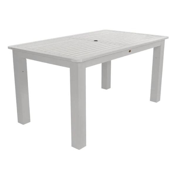 Outdoor Rectangular Counter Height Dining Table - Weather-Resistant Patio Furniture for Backyard, Deck, and Garden Dining - Perfect for Entertaining Guests