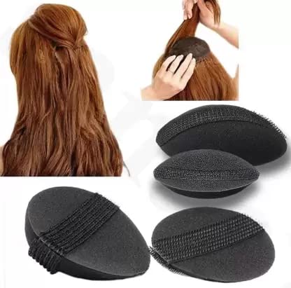 Champion Professional Hair Styling Tools Set - Bun Maker & Braiding Combo for Voluminous Hairstyles | Oval Hair Puff Maker & Volumizer | Perfect for Salon, Home Use & Special Occasions