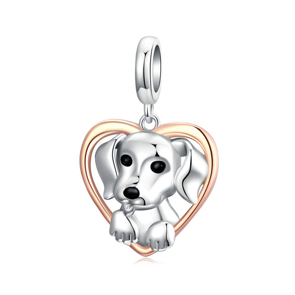 ARTCHARM 925 Sterling Silver Rainbow Penguin Charms - Perfect for Women's Bracelets & Necklaces - Birthday Gifts for Men & Women - Dog Lover Jewelry - Great for Everyday Wear, Special Occasions & Gift Giving
