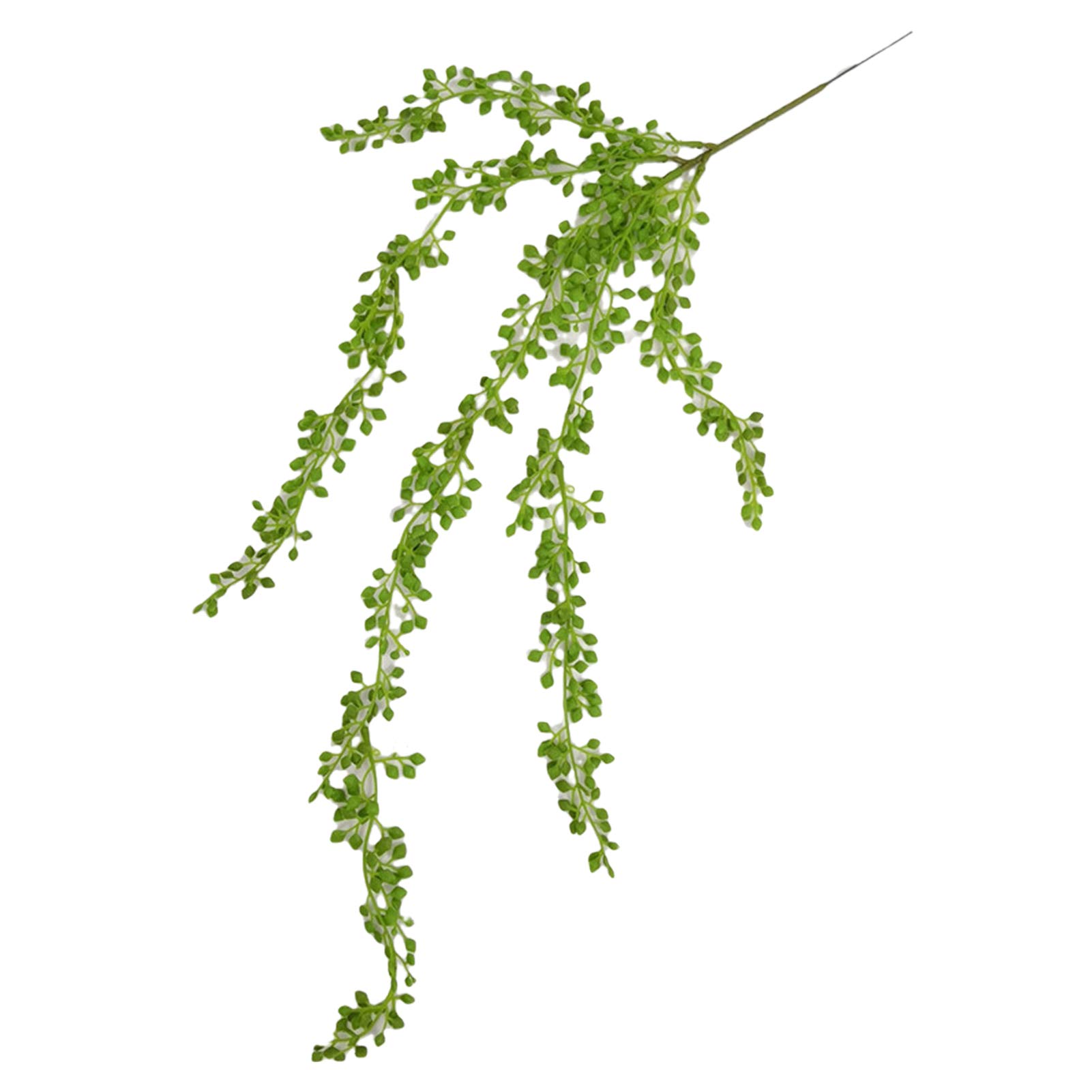 5 Pack Artificial Flower Vines - Lover's Tears Rattan Decor with Succulents for Wall Hanging | Fake Green Plants for Indoor Outdoor Wedding Party Home Garden Decorations | Perfect for Living Room, Bedroom, Balcony & Office Decor