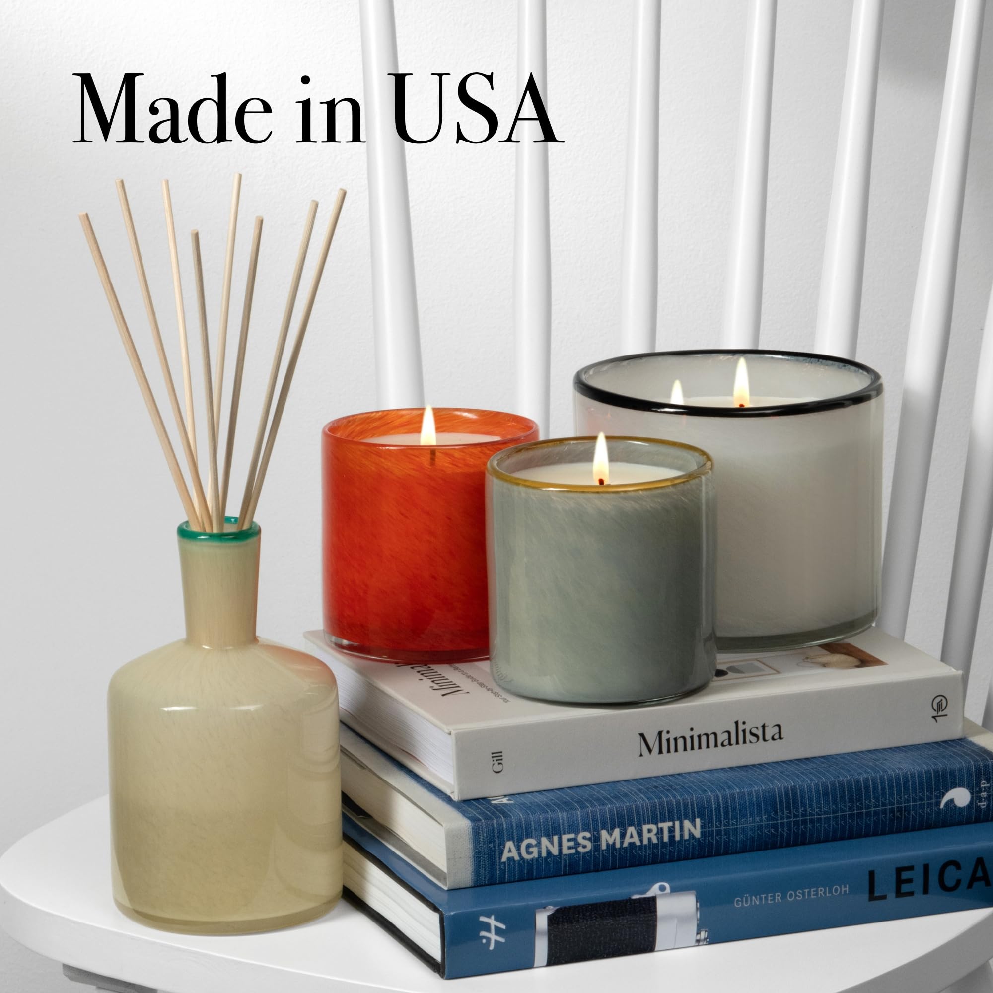 LAFCO New York Reed Diffuser Refill - French Lilac Scent, 8.4 oz | Long-Lasting 4-Month Fragrance | Natural Wood Reeds | Dye-Free & Propellant-Free | Made in USA | Perfect for Home, Office & Spa Aromatherapy