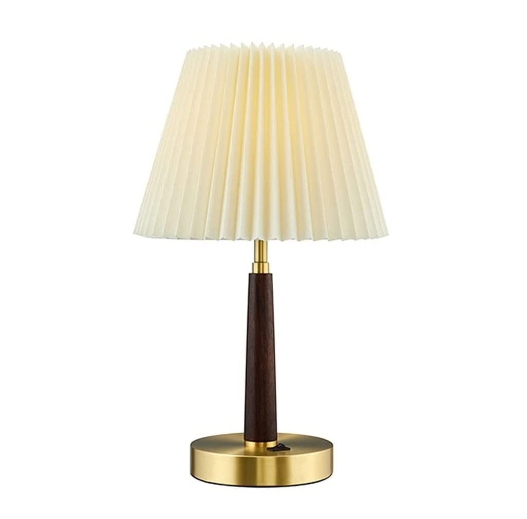 Modern LED Fabric Table Lamp - Contemporary Simple Design Bedside & Desk Light for Bedroom, Living Room, Nightstand - Soft Ambient Lighting for Reading, Working & Home Decor