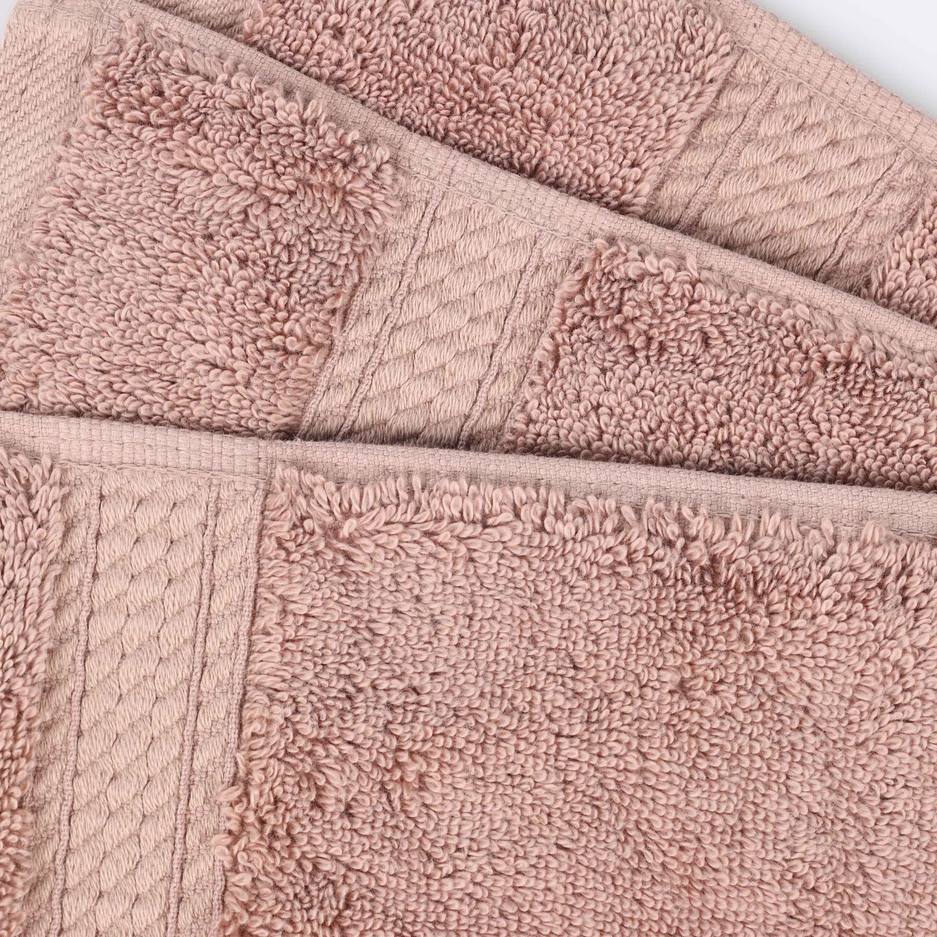 Premium 100% Egyptian Cotton Plush Heavyweight Luxury Bath Towel Set of 6 - Ultra Soft & Absorbent for Spa, Hotel & Home Use