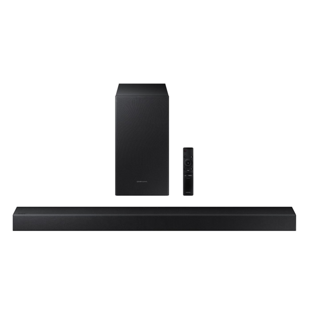 Samsung HW-A40M 2.1Ch 210W Soundbar with Wireless Subwoofer - Premium Home Theater Audio System for TV, Movies & Gaming (Black)