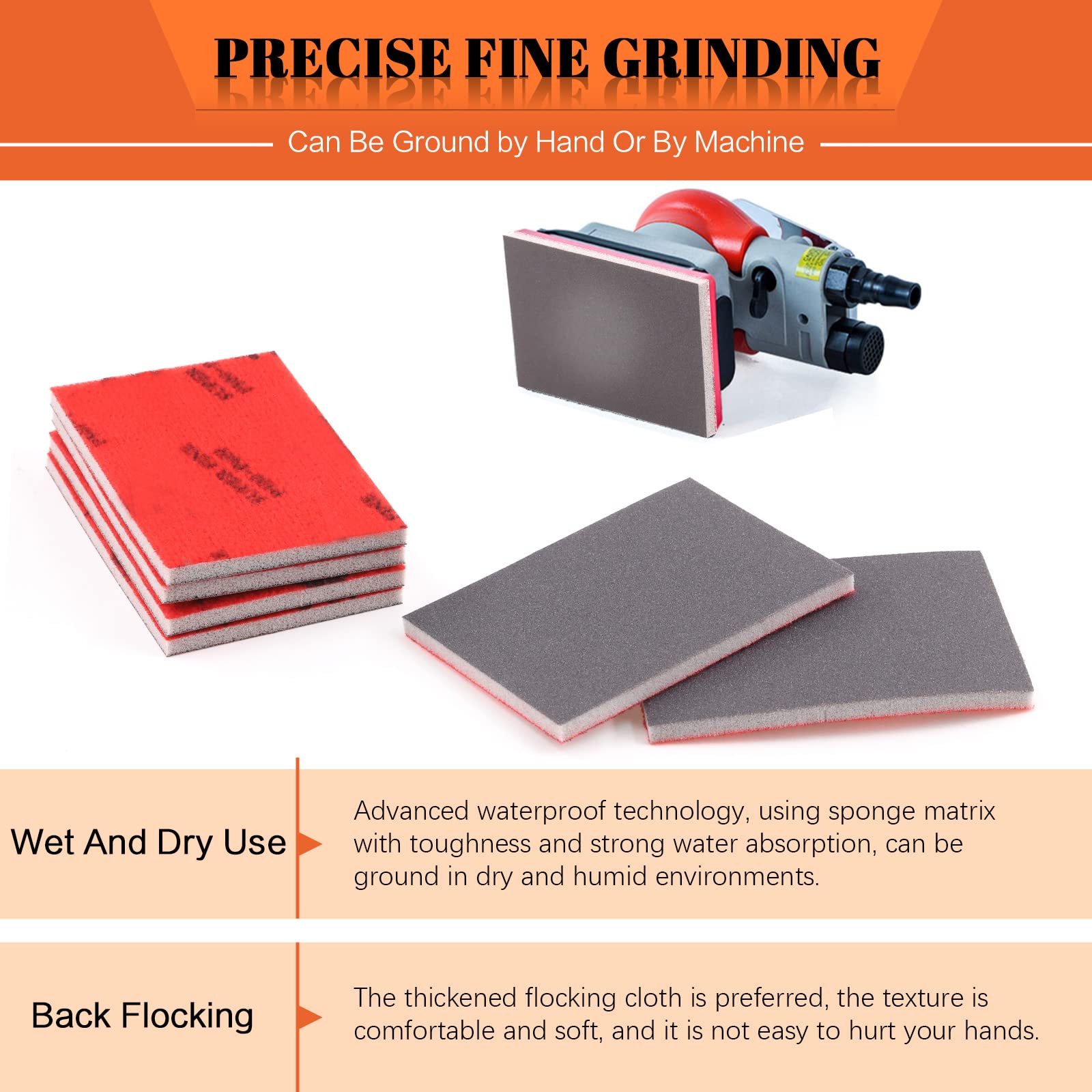 **Tanstic 21-Piece 1200-1500 Grit Sanding Sponge Set - Wet/Dry Flexible Foam Sanding Pads & 2.5 Inch Paint Brush for Wood, Metal, Drywall, Furniture - Perfect for DIY Projects, Home Renovation & Crafting**