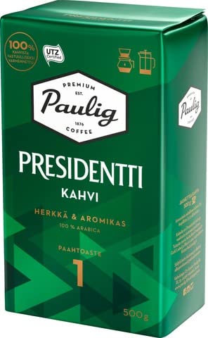 Paulig Premium Filter Blend Ground Coffee - 6 Variety Pack (3kg/105oz) Fine Grind for Drip Coffee Makers - Perfect for Home, Office & Cafes