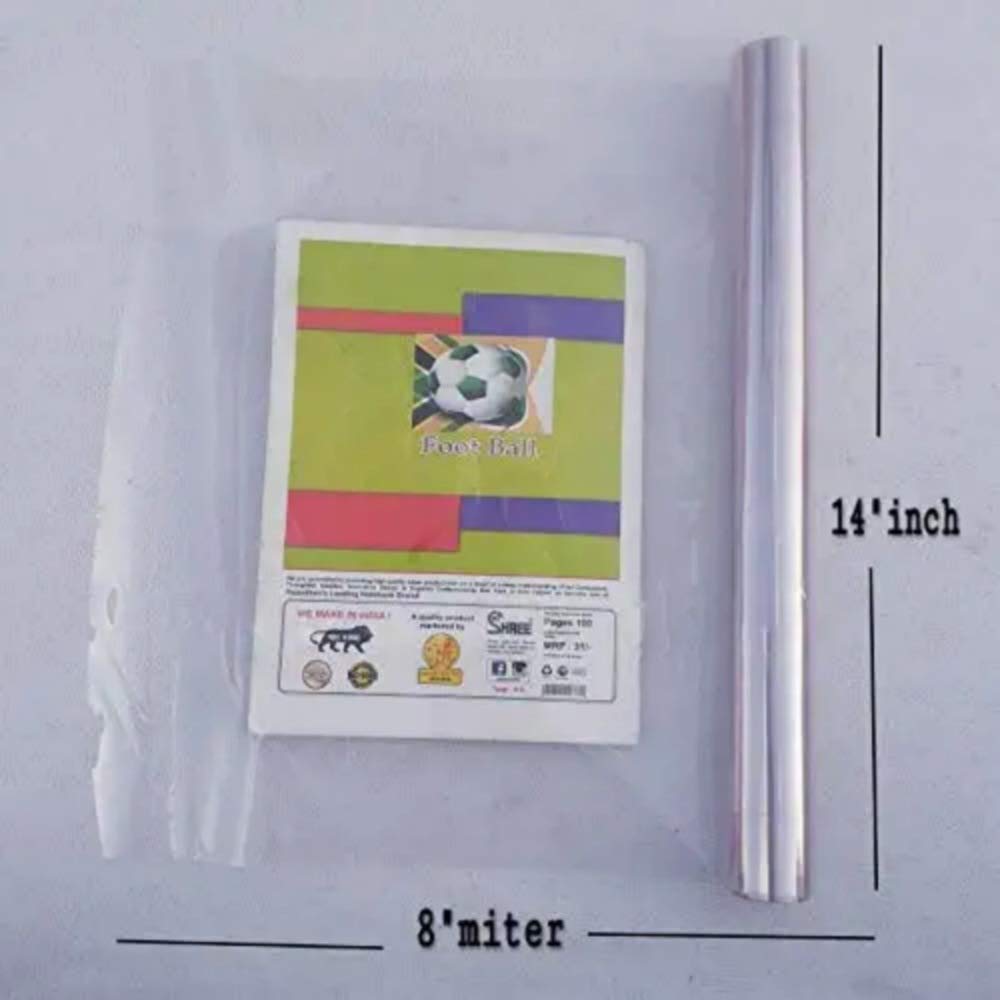 Veraitech Clear Book Cover Roll for School Textbooks - 360 x 9 Yards (Set of 2) | Durable Transparent Protection for Notebooks, Textbooks & Workbooks | Perfect for Back to School Supplies & Classroom Organization