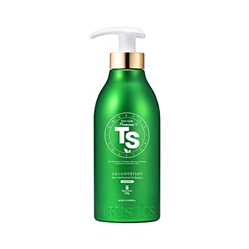 Premium Biotin Hair Growth Shampoo - 16.9 Fl Oz TS Therapy Shampoo for Hair Loss Prevention & Damaged Hair Repair | Korean Formula for Men & Women | Daily Use for Thicker, Healthier Hair at Home or Salon