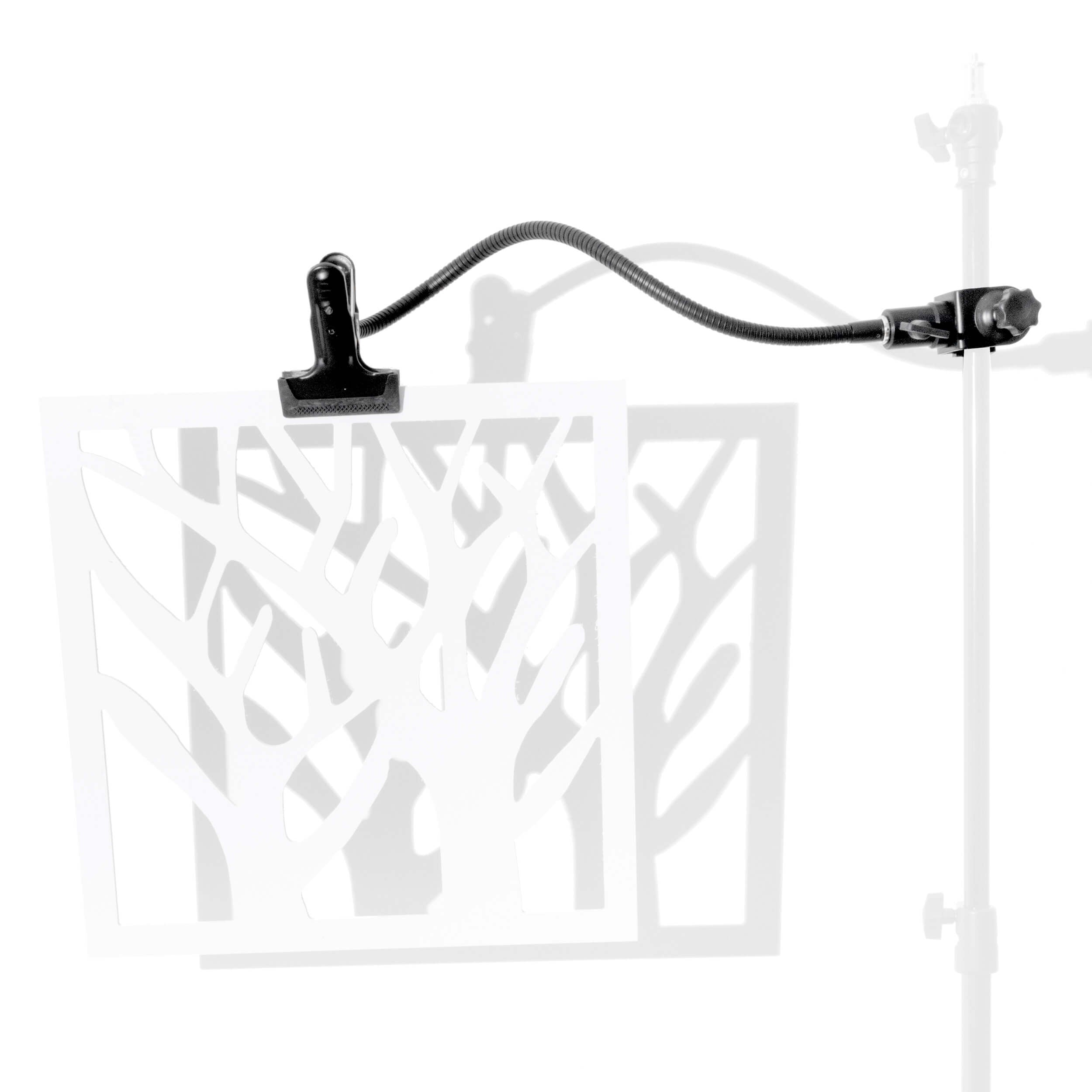 ShadowCaster Wooden Flexi Arm Kit with Trees Design - Adjustable Phone Stand for Desk, Perfect for Home Office, Video Calls & Streaming