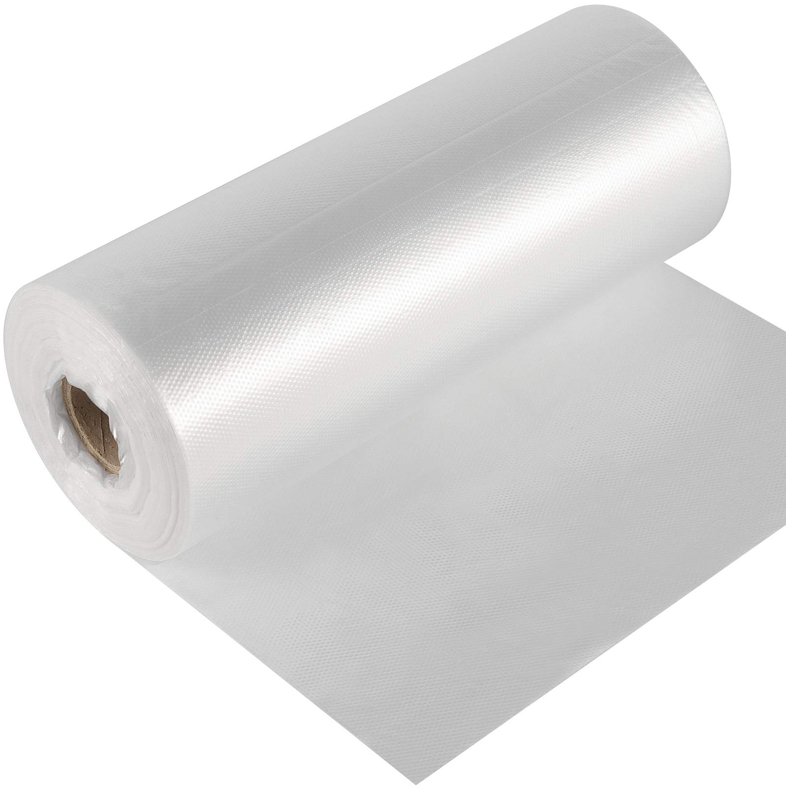 500 Count 10x14 Inches Clear Plastic Produce Bags on Rolls - Bulk Pack of 2 Rolls (1000 Bags Total) for Fresh Fruits, Vegetables, Bread & Grocery Storage - Perfect for Farmers Markets, Supermarkets & Kitchen Organization