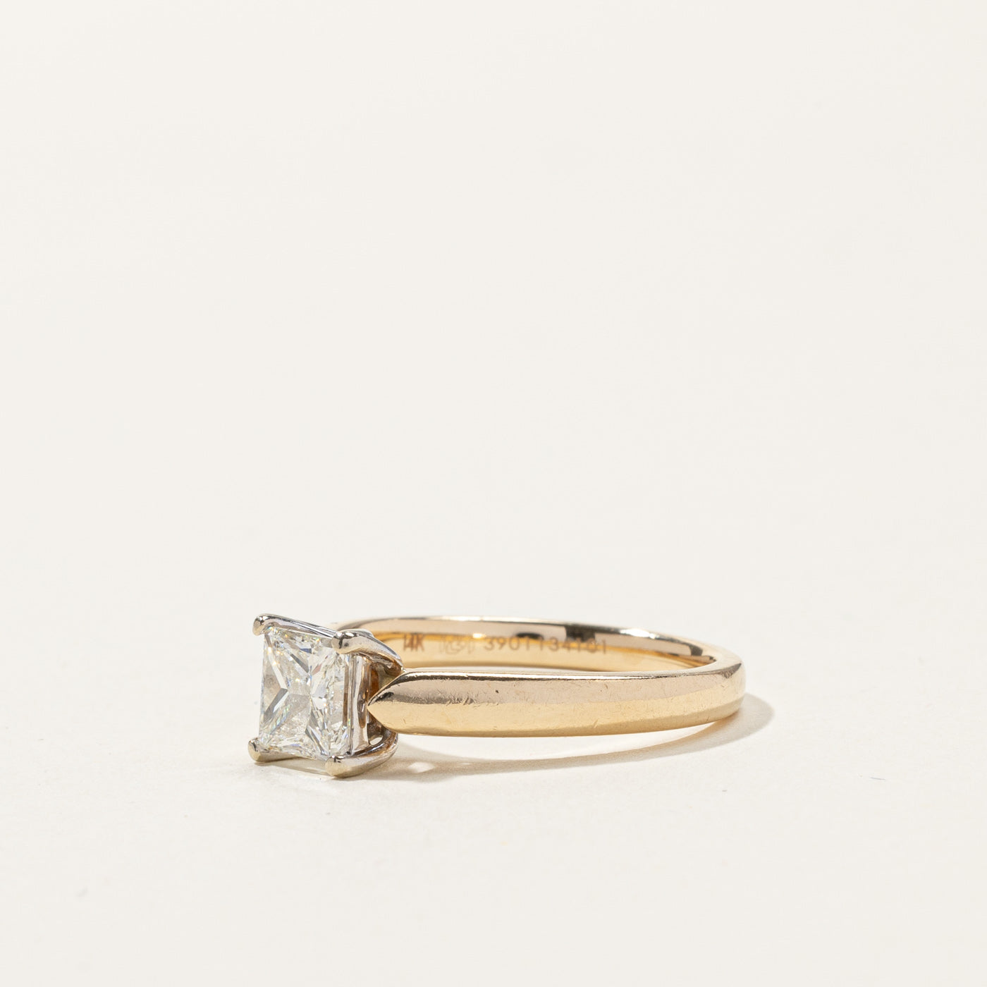 1.00ct VVS2 Princess Cut Solitaire Diamond Ring - Size 7 | Elegant Engagement & Wedding Band for Women | Perfect for Proposals, Anniversaries & Special Occasions