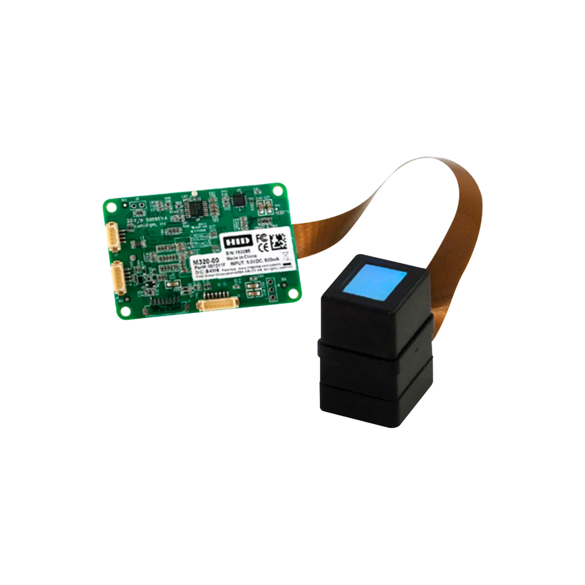 Lumidigm M Series M320 High-Security Optical Fingerprint Sensor Module - Ideal for Access Control, Time Attendance & Biometric Authentication Systems