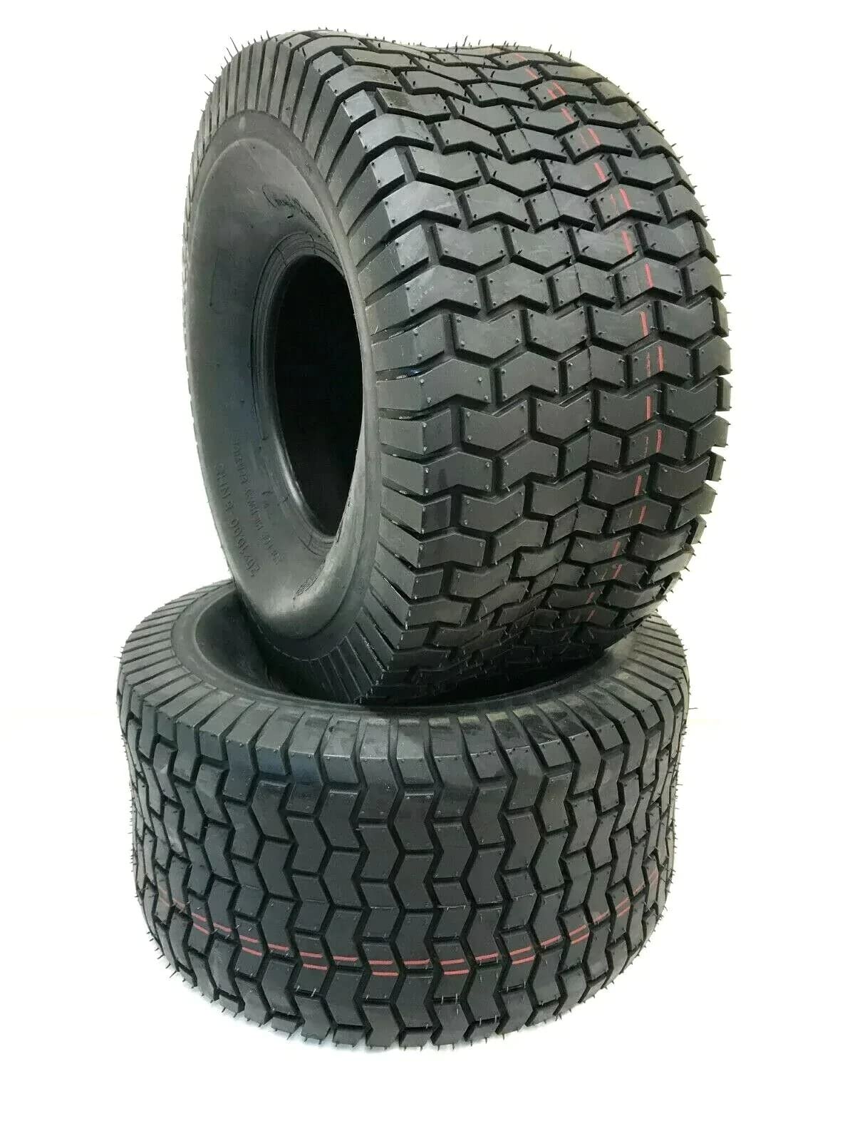 **Two 18x9.50-8 Heavy Duty Tubeless 4-Ply Turf Tires for Riding Lawn Mowers & Garden Tractors – Non-Directional, Durable Farming & Landscaping Tires (Perfect for Lawn Care, Golf Courses & Agricultural Use)**