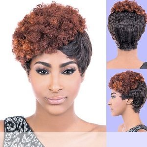 Motown Tress GGC-Bian Heat Resistant Synthetic Full Wig F1B_30 - Perfect for Daily Wear, Cosplay & Special Occasions