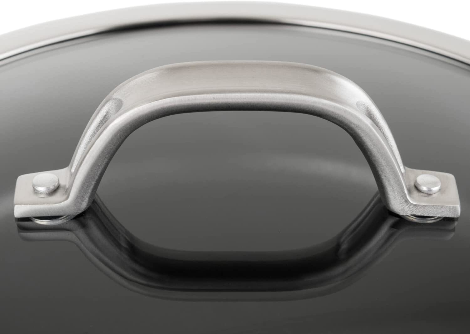 Viking 8 Quart Non Stick Stock Pot - Hard Anodized Nonstick Soup Cooking Pot with Glass Lid, Gray - Perfect for Soups, Stews, Pasta & Large Family Meals