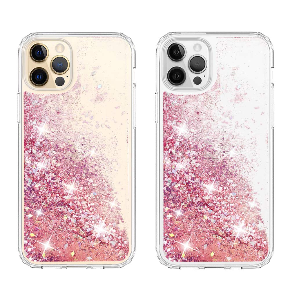 uCOLOR Glitter Phone Case for iPhone 12 Pro Max 6.7
