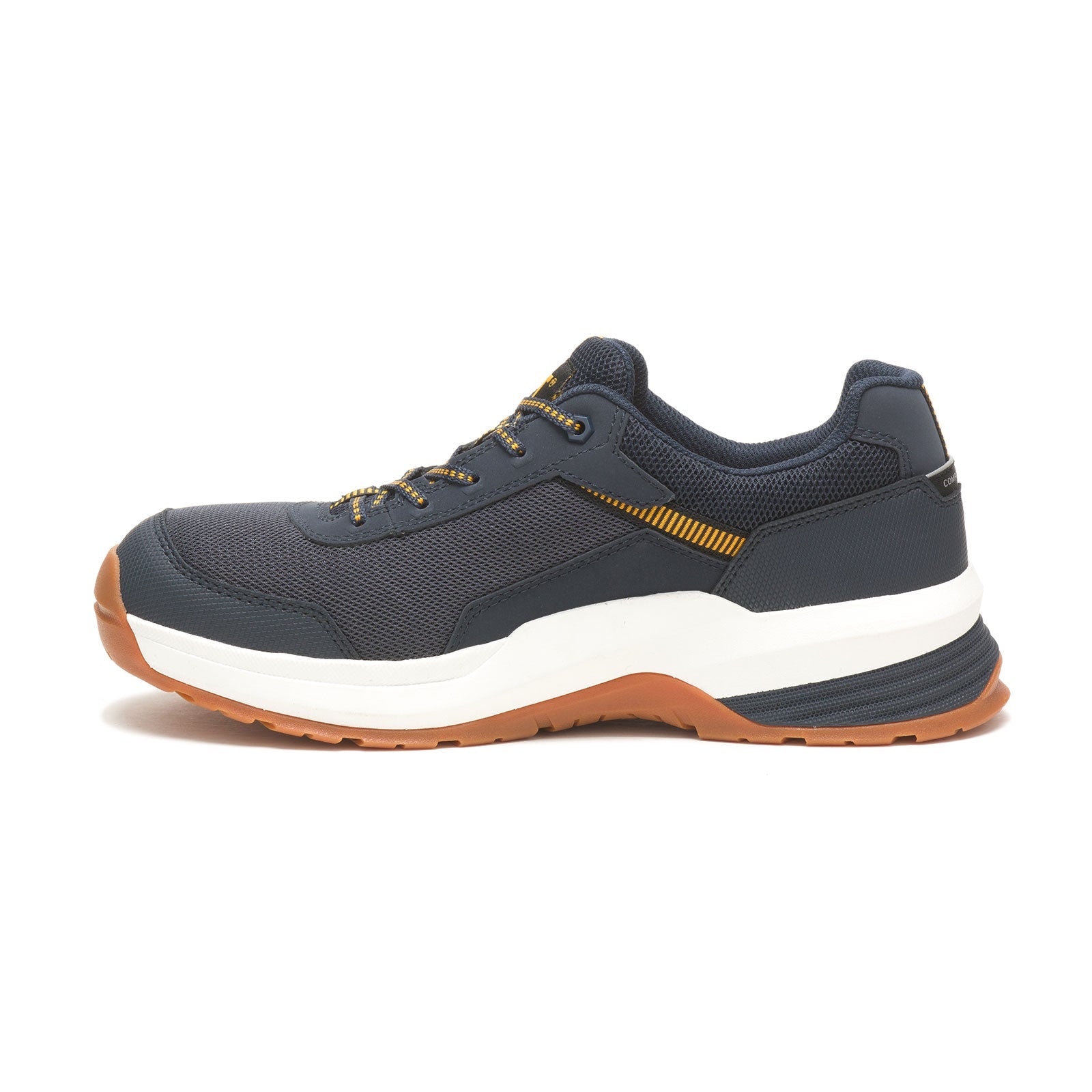 Streamline 2.0 Composite Toe Mesh Work Shoes for Men - Navy Blue Safety Shoes - Lightweight & Breathable for Construction, Warehouse & Industrial Work