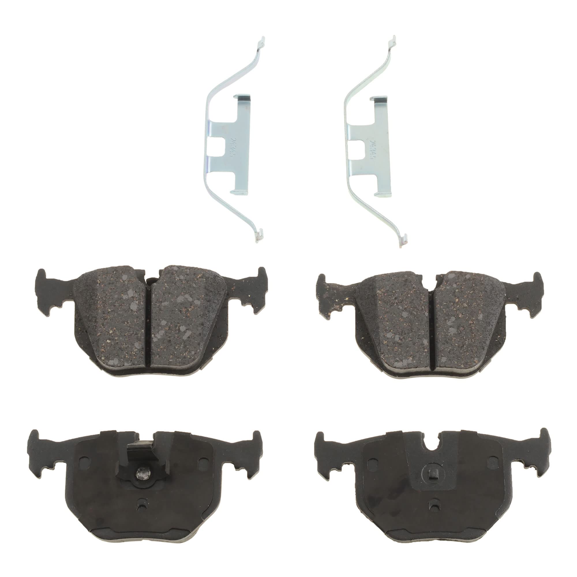 High-Performance Front Brake Disc and Pad Kit for Mitsubishi Endeavor 2004-2011 - Cast Iron Rotors & Ceramic Pads - 5-Lug 11.57 Inch Set - Perfect for City Driving & Highway Commuting