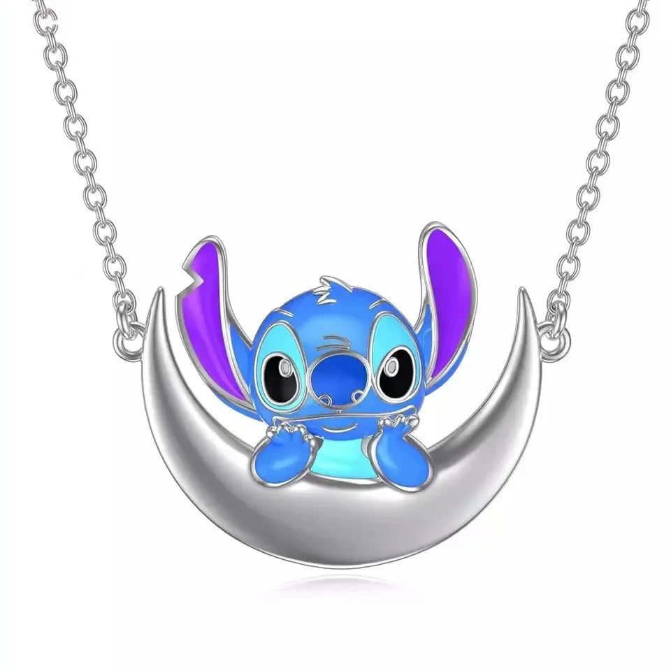 Disney Lilo & Stitch Cartoon Stud Earrings for Girls - Perfect for Cosplay, Gifts, and Everyday Fashion Accessories