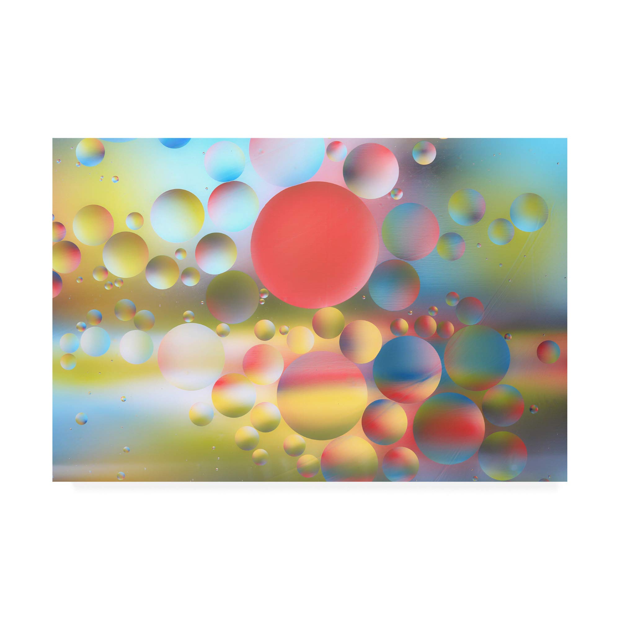 Trademark Fine Art 30x47 BC Little Planets I by Beata Czyzowska Young - Stunning Wall Decor for Living Room, Bedroom & Office