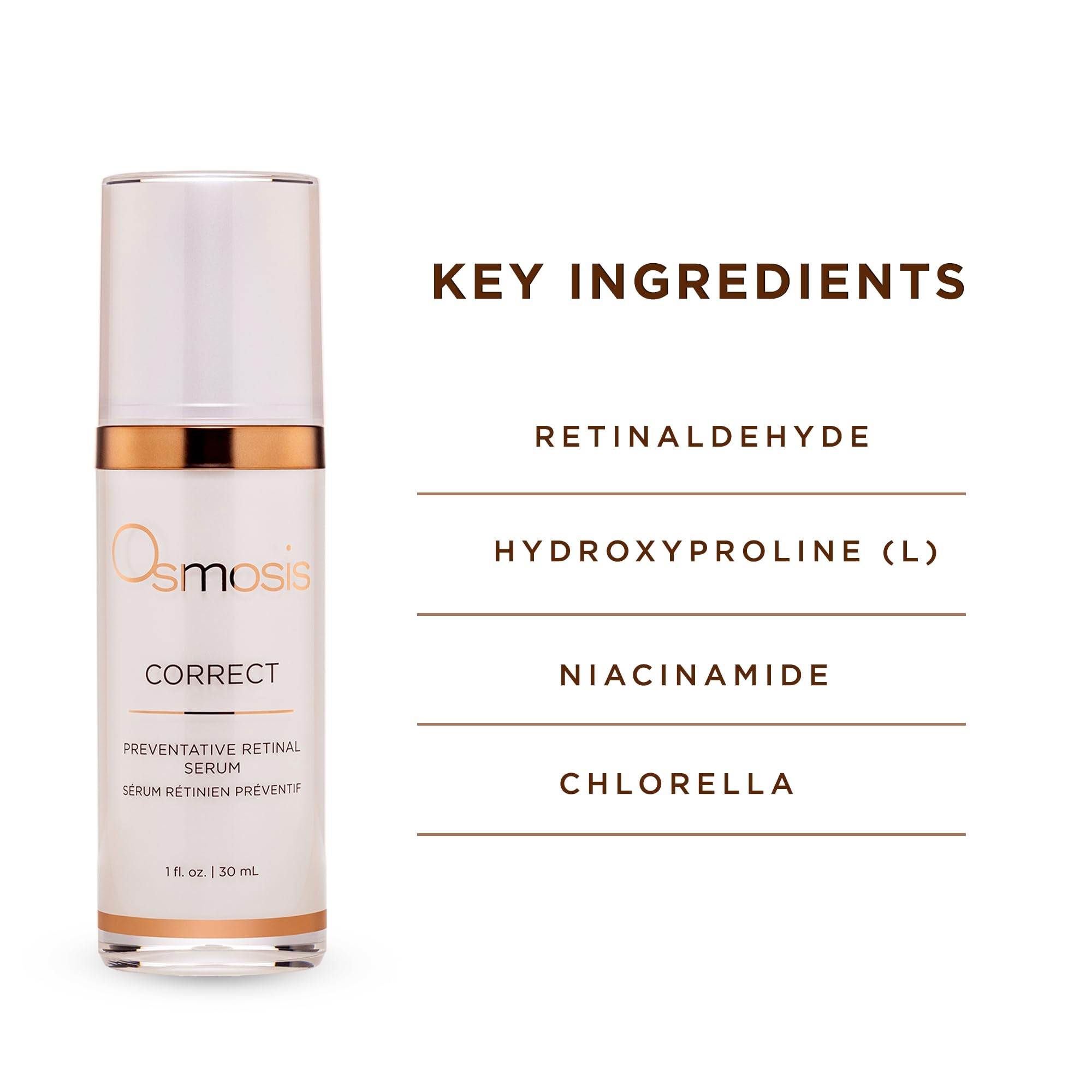 Osmosis Facial Mist and Serum Kit for Blemish-Prone Skin – BALANCE 2.7oz Gentle Face Toner & CORRECT 1oz Retinal Serum with Collagen Boost | Acne Treatment, Anti-Aging Skincare Routine, Daily Hydration for Clear Complexion