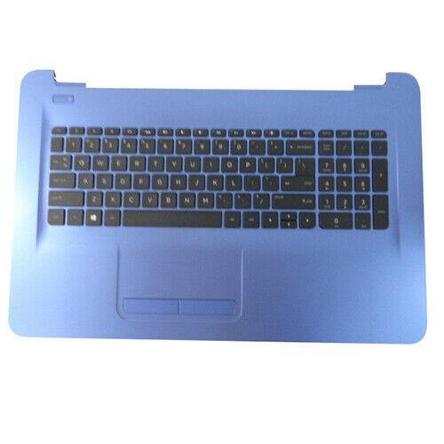 HP 17 X 17 Y Noble Blue Palmrest with US Keyboard & Touchpad (908057-001) - Premium Replacement for Laptop Repair & Maintenance