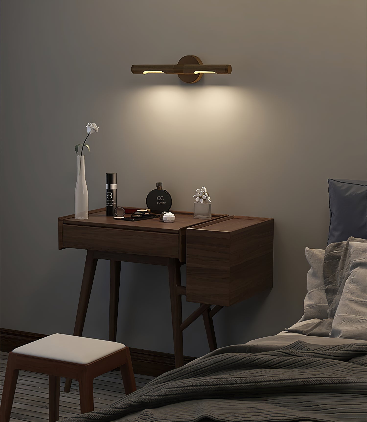 Anvers Wall Light - Modern Sconce Lighting for Bedroom, Living Room & Hallway - Elegant Indoor Wall Lamp with Soft Glow