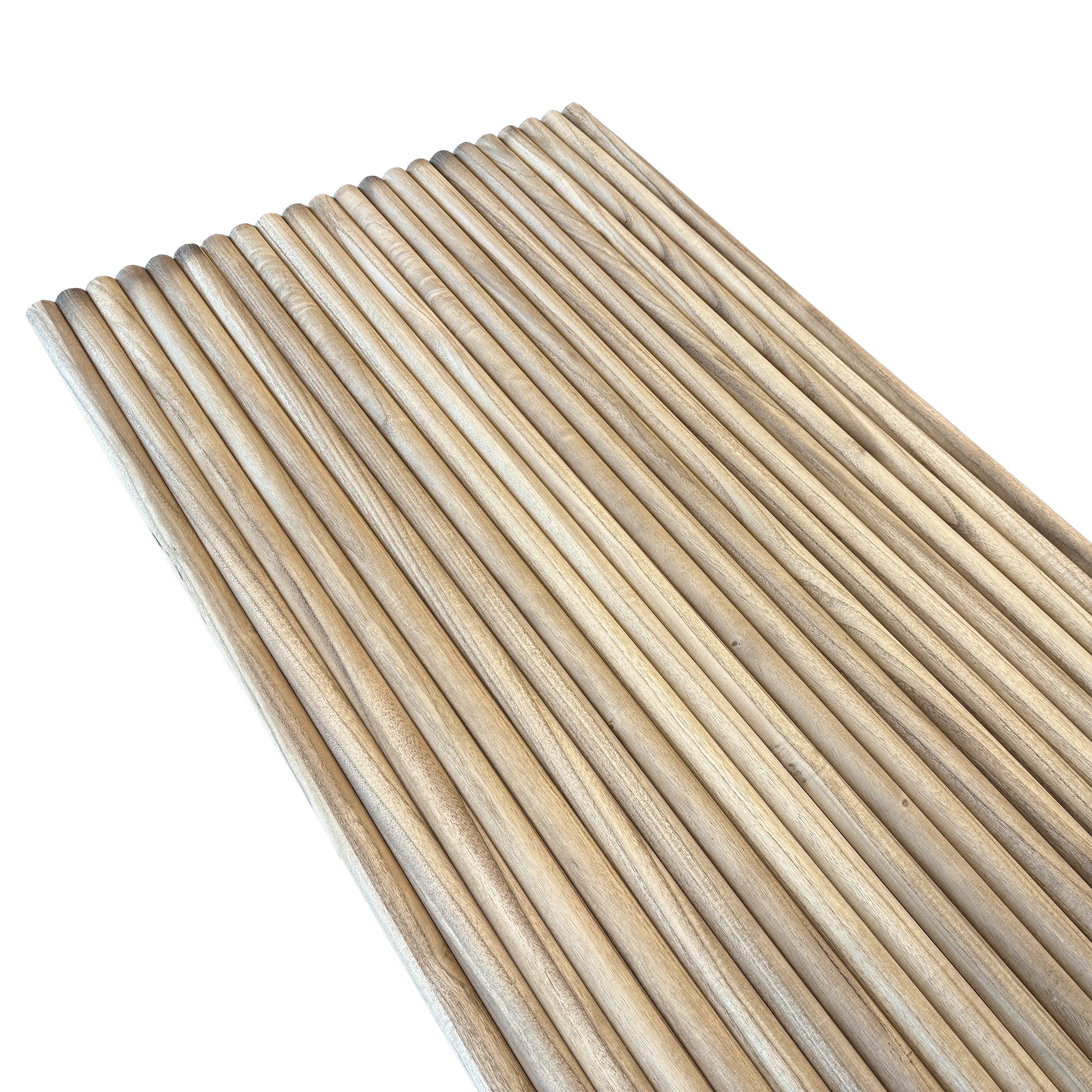 WOODFLEX Flexible Solid Paulownia Wood Slat Wall Panel 106