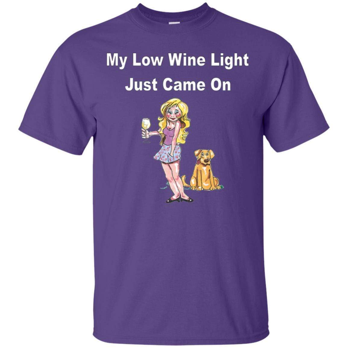 Low Wine Light Ultra Cotton Unisex T-Shirt | Soft & Comfortable Casual Tee for Men & Women | Perfect for Wine Tasting, Parties & Everyday Wear