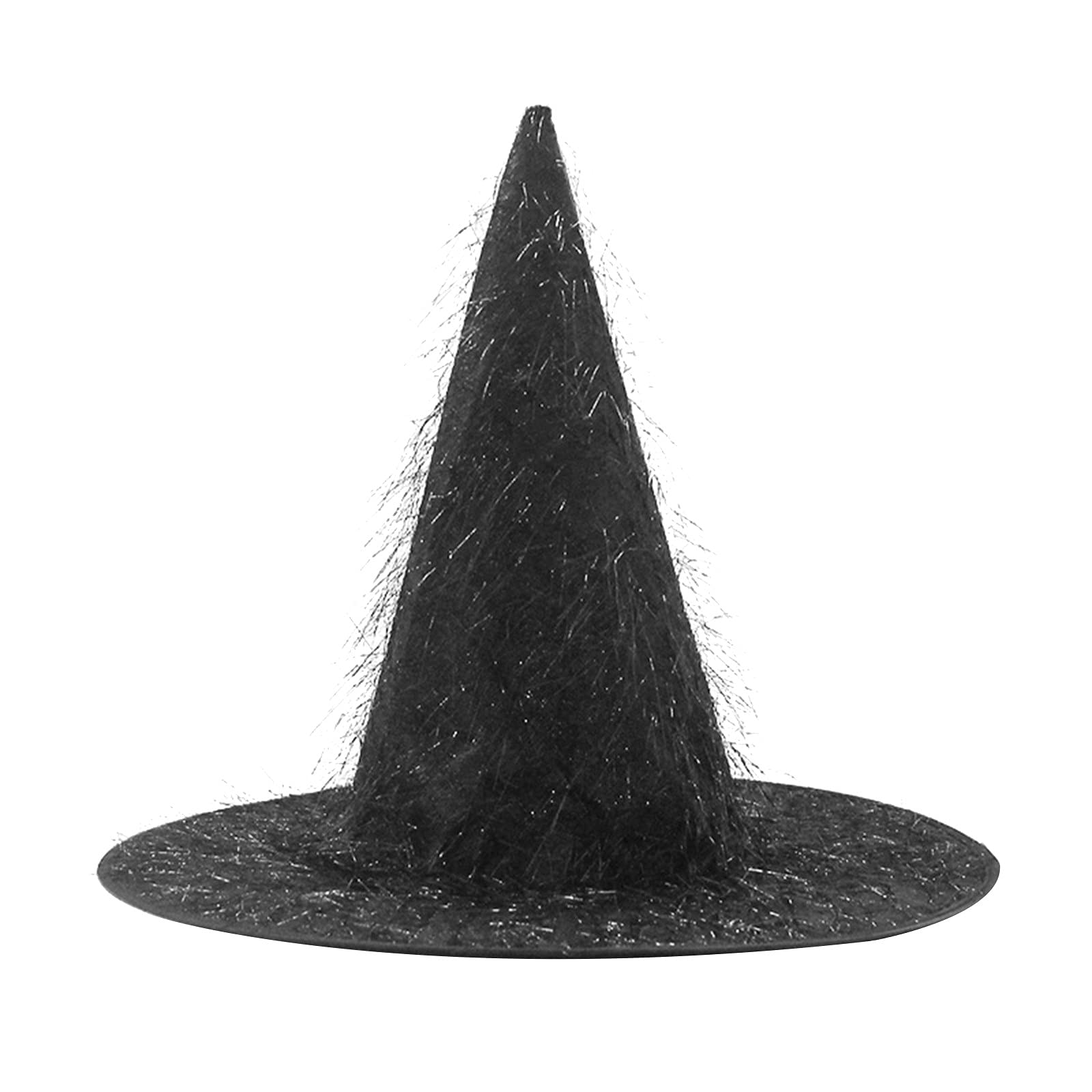 Witch Hat for Halloween Costume - Long Decorative Party Hair Accessory & Gold Baseball Cap for Men - Perfect for Witch-Themed Parties, Cosplay, and Halloween Events