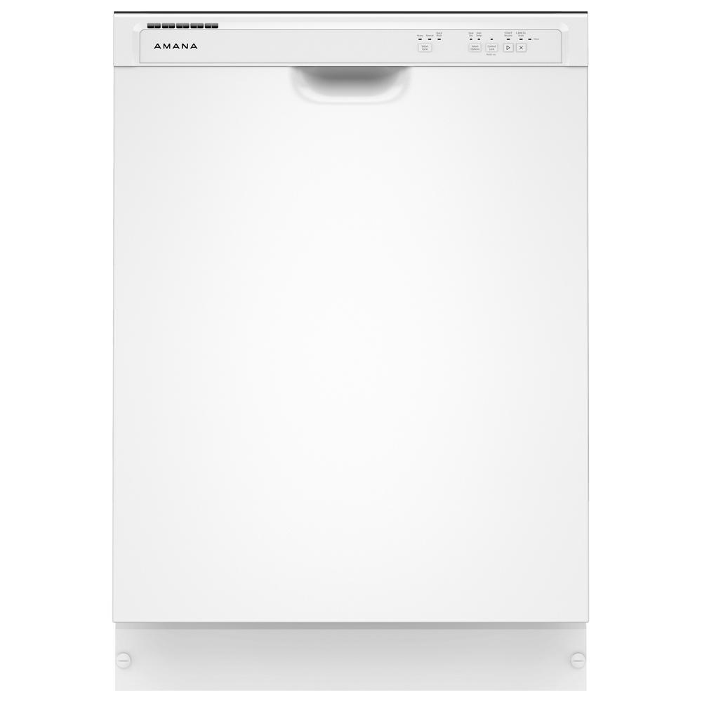 Amana ADFS2524RW 24-Inch Built-In Dishwasher with Midnight Black Interior - Quiet Operation, Energy Efficient for Modern Kitchens