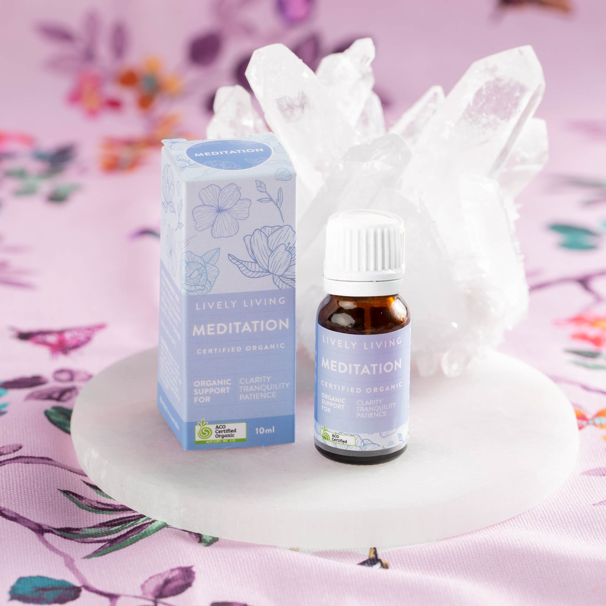 10ml Organic Essential Oil for Meditation & Relaxation - Aromatherapy, Stress Relief & Yoga Use
