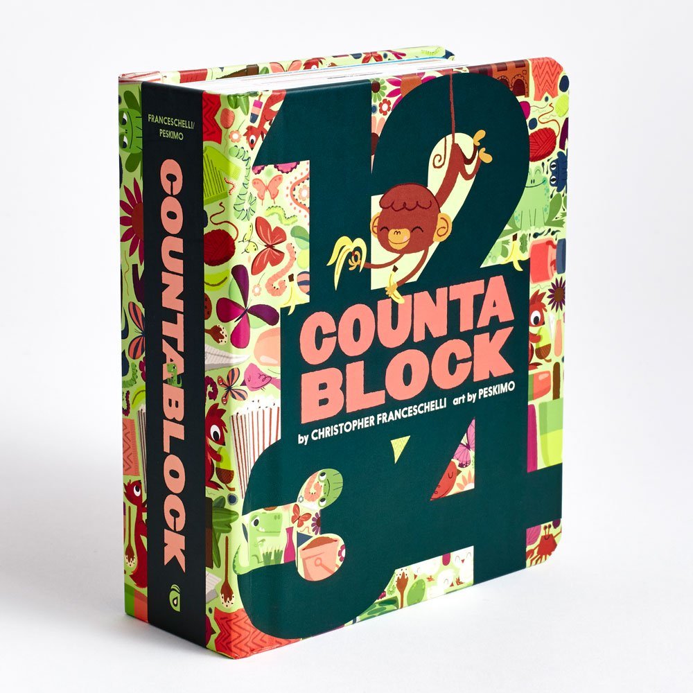 Christopher Franceschelli: Countablock - Illustrated by Peskimo | Fun Counting Book for Kids | Perfect for Early Learning & Bedtime Stories