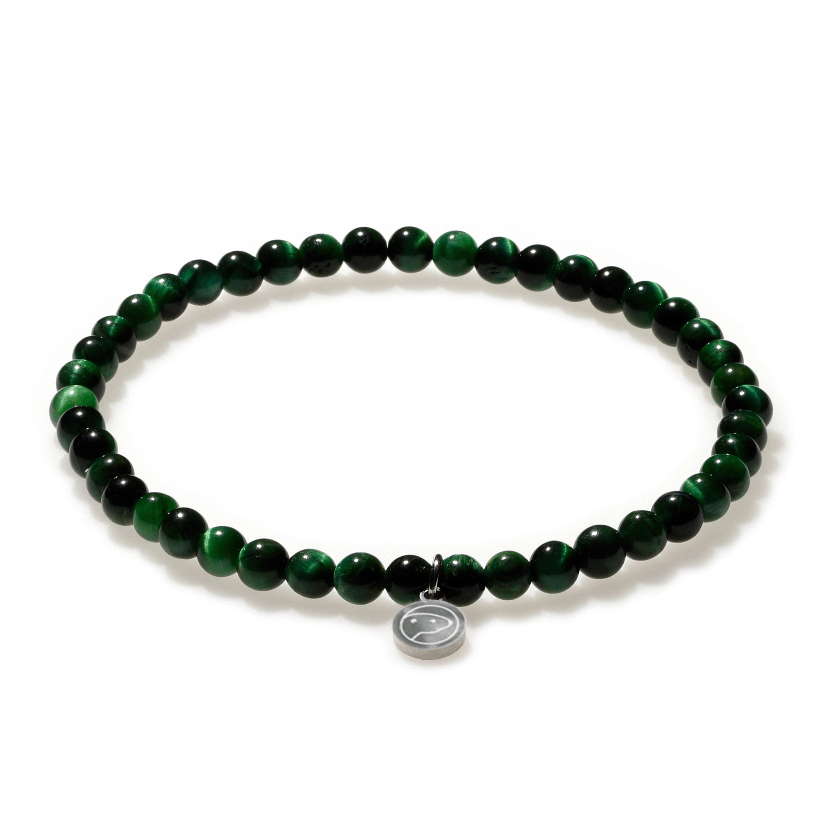 Green Tiger Eye Bracelet for Women - Mini Adjustable Beaded Bracelet for Protection & Good Luck - Perfect for Meditation, Yoga & Spiritual Healing
