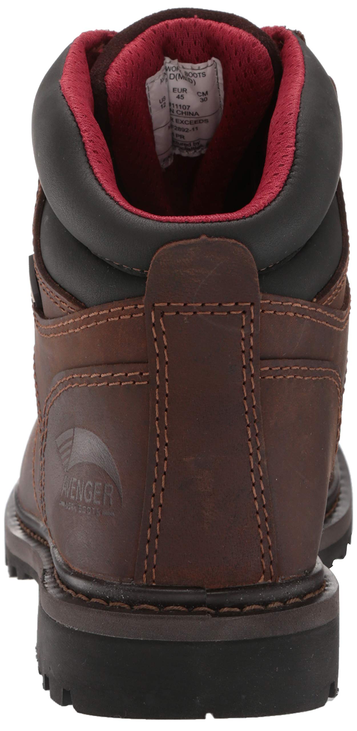 Avenger Sabre Men's Work Boots - Durable Industrial Safety Footwear for Construction