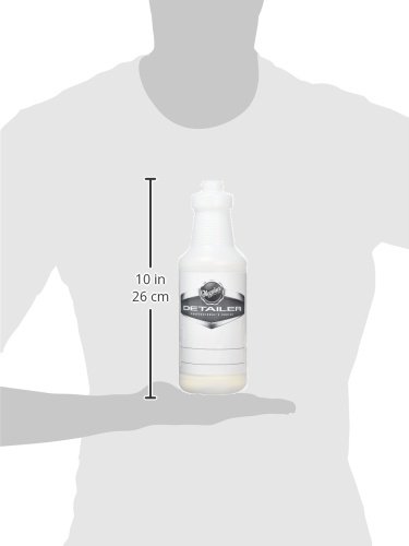 Meguiar's D201000 Generic Spray Bottle - 32oz Refillable & Adjustable Nozzle for Car Detailing, Cleaning & Gardening