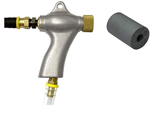 Suction Blast Gun Assembly with 3/16