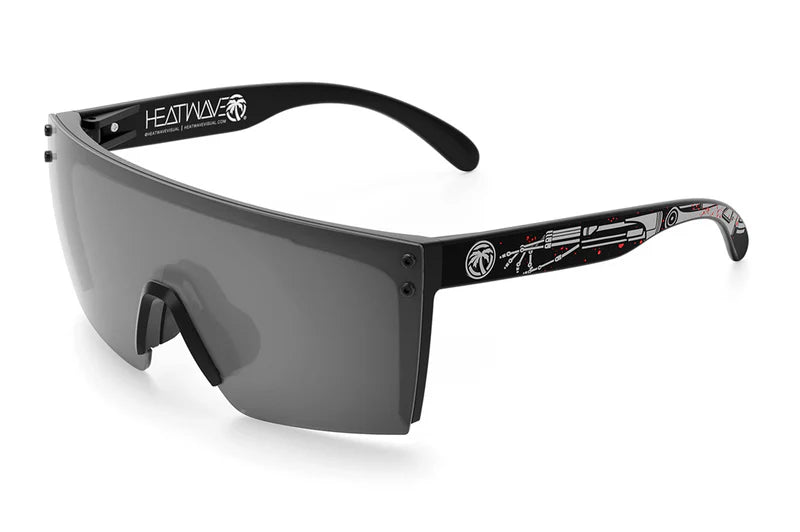 Lazer Face Sunglasses - Polarized Tech Noir Style for Outdoor Sports & Driving - UV Protection, Anti-Glare, Fashionable Shades for Men & Women