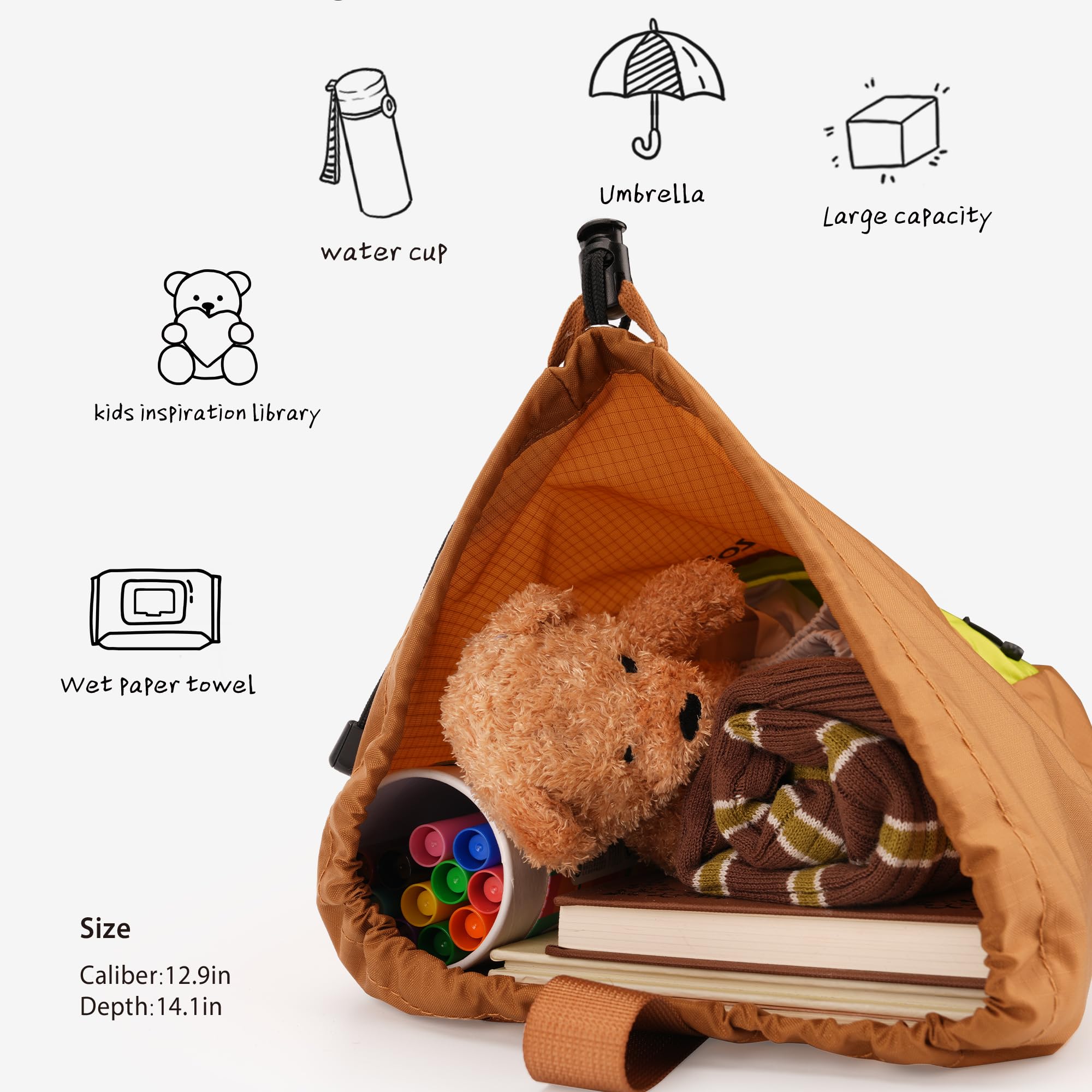 Zoyzoii Kids' Drawstring Gym Bags - Lightweight Sports Backpack for School, Travel & Workout - Perfect for Boys & Girls
