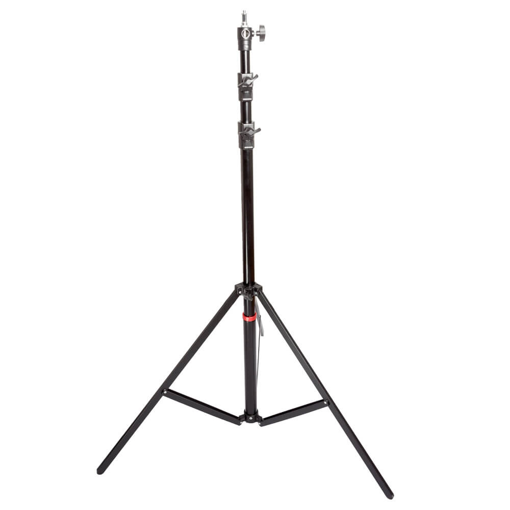 300cm Heavy Duty Retractable Light Stand - Adjustable Auto Stand for Photography, Video & Studio Lighting - Perfect for YouTube, TikTok & Professional Shoots